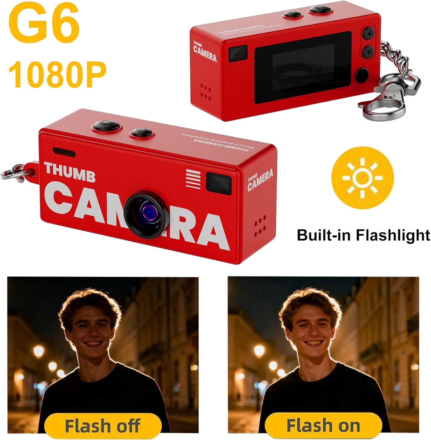 Mini Digital Camera – 1080P Retro Pocket Camera