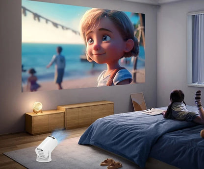 HY300 Mini Projector – Portable Home Theater Projector