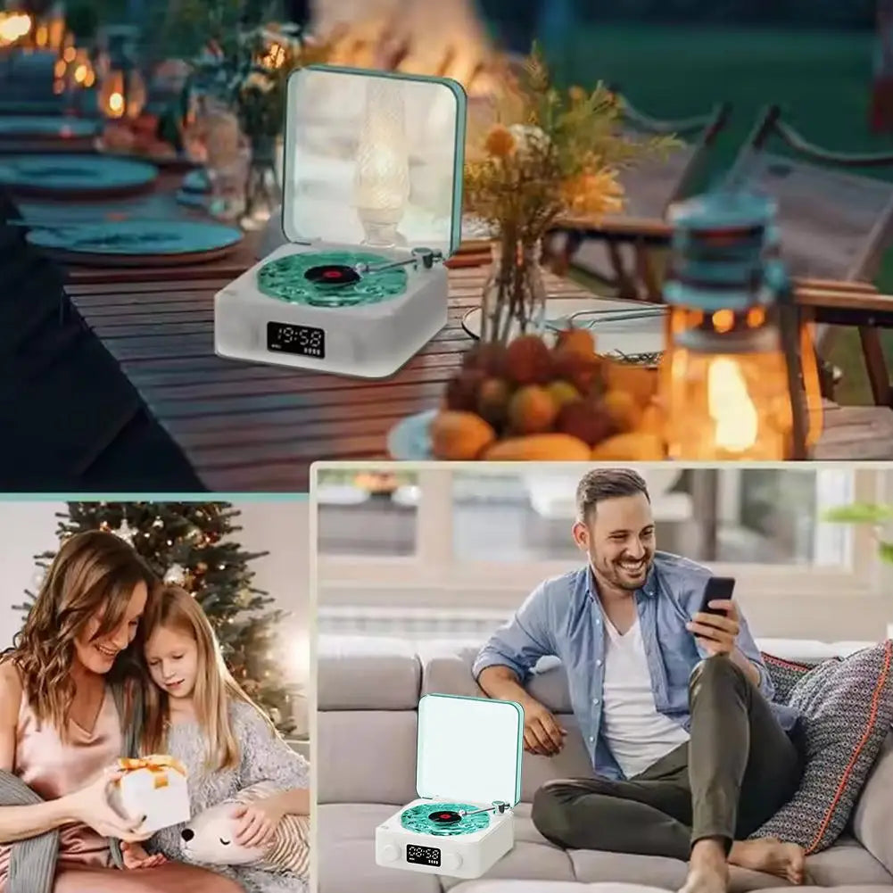 Retro Wave Bluetooth Speaker & White Noise Sleep Aid