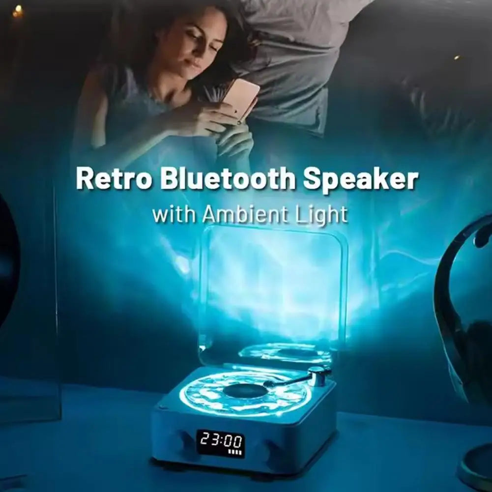 Retro Wave Bluetooth Speaker & White Noise Sleep Aid