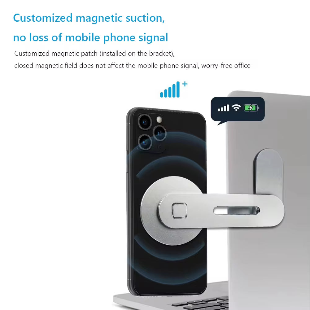 Magnetic Folding Phone Stand with 15W Fast Charging
