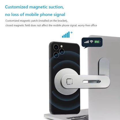 Magnetic Folding Phone Stand with 15W Fast Charging