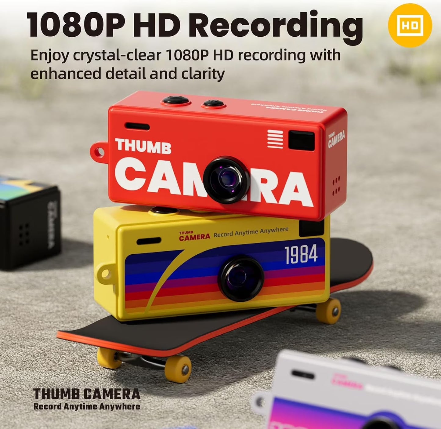 Mini Digital Camera – 1080P Retro Pocket Camera
